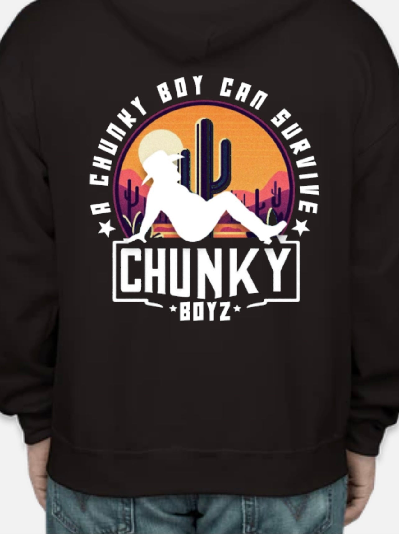 A Chunky Boy Can Survive Hoodie