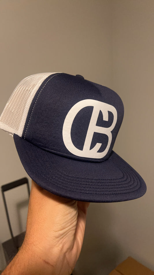 CB Logo Flatbill Foam Trucker